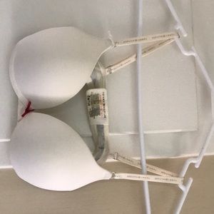 Tommy Hilfiger white push up bra
